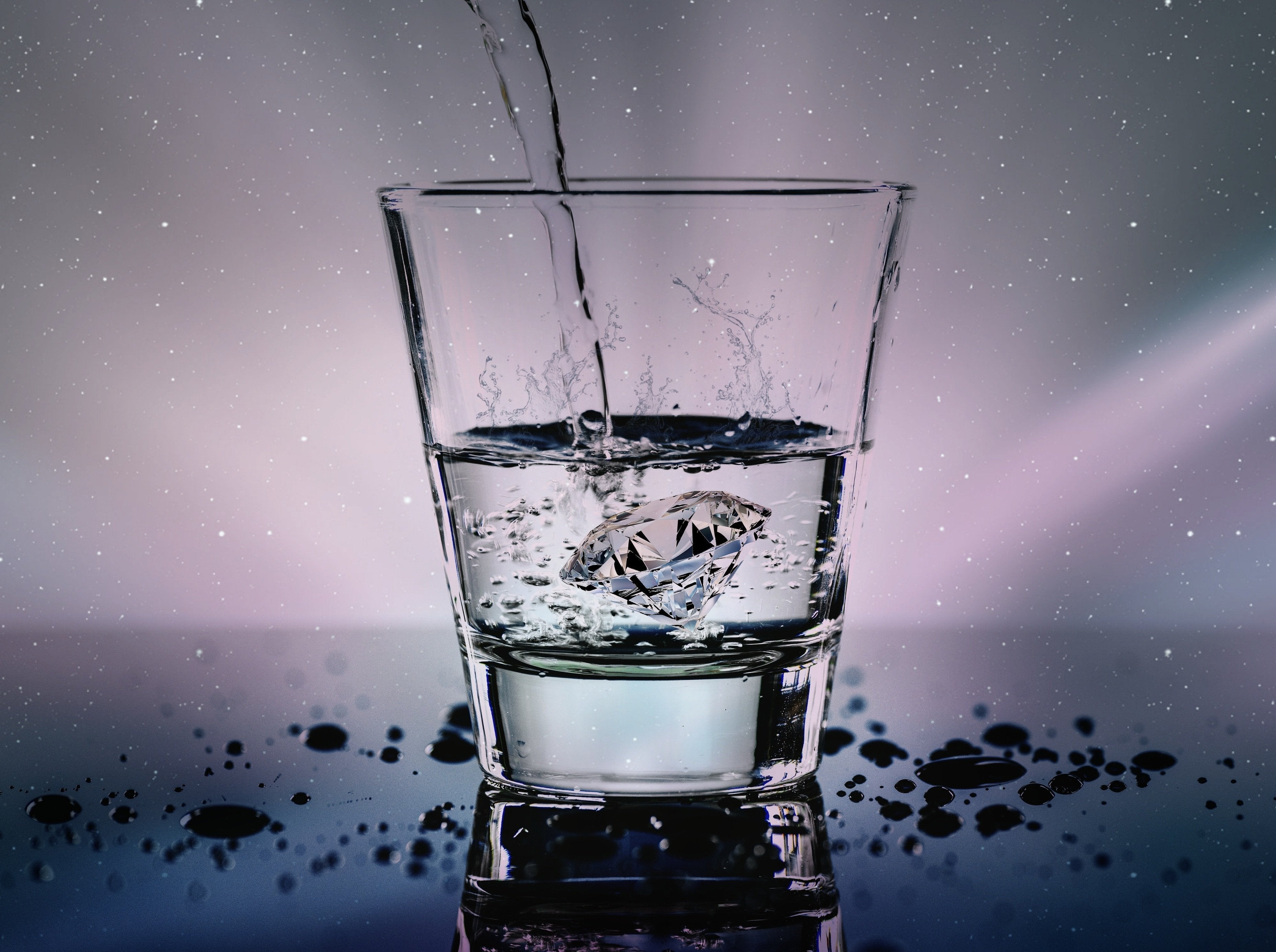 Water, which can offer the benefits of hydration.
